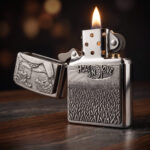 Golf Design Plakalı Zippo Çakmak