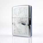 1995 Eski Tarihli Venetian Gümüş Zippo Çakmak - Görsel 4