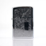 1995 Eski Tarihli Venetian Gümüş Zippo Çakmak - Görsel 5
