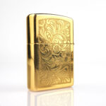 1995 Eski Tarihli Venetian Gold Zippo Çakmak - Görsel 4