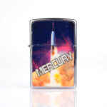 1997 Eski Tarihli Space Design Zippo Çakmak Seti - Görsel 6