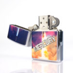 1997 Eski Tarihli Space Design Zippo Çakmak Seti - Görsel 7