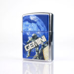 1997 Eski Tarihli Space Design Zippo Çakmak Seti - Görsel 9