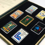 1996 Eski Tarihli Olympic Design Zippo Çakmak Seti - Görsel 5