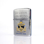 1974 Eski Tarihli Intelligence School Zippo Çakmak - Görsel 3