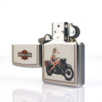 Harley-Davidson Classic Zippo Çakmak - Görsel 4