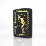 Cowboy Design Classic Zippo Çakmak - Görsel 2