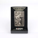 Chris Topherus Plakalı Zippo Çakmak - Görsel 5
