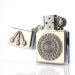 Dart Game Plakalı Zippo Çakmak - Görsel 4