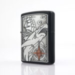 Shark Design Plakalı Zippo Çakmak - Görsel 2