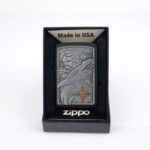 Shark Design Plakalı Zippo Çakmak - Görsel 6