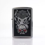 Harley-Davidson Kristal Plakalı Zippo Çakmak - Görsel 3