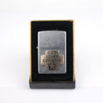 Cowboy Design Plakalı Zippo Çakmak - Görsel 6
