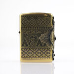 Chief Premium Plakalı Zippo Çakmak - Görsel 3