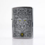 Wolf Plakalı Zippo Çakmak - Görsel 3