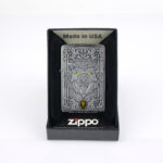 Wolf Plakalı Zippo Çakmak - Görsel 6