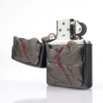 Volcano Plakalı Zippo Çakmak - Görsel 4