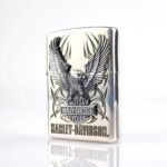 Harley-Davidson Plakalı Zippo Çakmak - Görsel 2