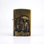 Marlboro Cowboy Plakalı Zippo Çakmak - Görsel 3