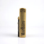 Marlboro Cowboy Plakalı Zippo Çakmak - Görsel 4
