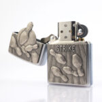 Bowling Game Plakalı Zippo Çakmak - Görsel 4