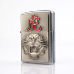 Tiger Plakalı Zippo Çakmak - Görsel 2