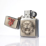 Tiger Plakalı Zippo Çakmak - Görsel 4