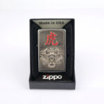 Tiger Plakalı Zippo Çakmak - Görsel 6