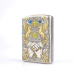 İlluminati Lake Design Armor Zippo Çakmak - Görsel 2