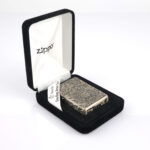 Lion King Sterling Silver (Gümüş) Armor Luxury 360° Zippo Çakmak - Görsel 14