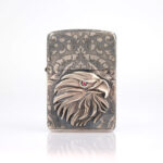 Harley-Davidson Sterling Silver (Gümüş) Armor Luxury 360° Zippo Çakmak - Görsel 3