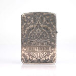 Harley-Davidson Sterling Silver (Gümüş) Armor Luxury 360° Zippo Çakmak - Görsel 7
