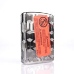 Deep Carve Design Armor Luxury 360° Zippo Çakmak - Görsel 6
