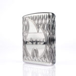 Zippo Flame Pattern Design Armor Luxury 360° Zippo Çakmak - Görsel 2