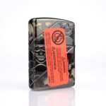 Black Skull Armor Luxury 360° Model Zippo Çakmak - Görsel 5