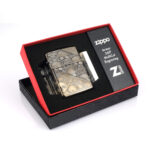 Black Skull Armor Luxury 360° Model Zippo Çakmak - Görsel 8
