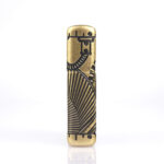 Antic Brass Skull Armor Luxury 360° Zippo Çakmak - Görsel 4