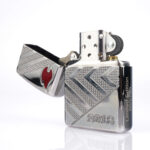 2018 Pattern Design Armor Zippo Çakmak - Görsel 7