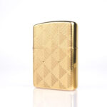 Geometric Design Armor Zippo Çakmak - Görsel 2