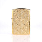 Geometric Design Armor Zippo Çakmak - Görsel 3