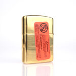 Geometric Design Armor Zippo Çakmak - Görsel 4