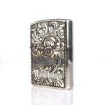 Marlboro Sterling Silver (Gümüş) Armor Zippo Çakmak - Görsel 2