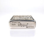 Marlboro Sterling Silver (Gümüş) Armor Zippo Çakmak - Görsel 6
