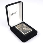 Marlboro Sterling Silver (Gümüş) Armor Zippo Çakmak - Görsel 9