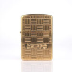 Deep Carve Design Armor Zippo Çakmak - Görsel 3