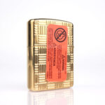 Deep Carve Design Armor Zippo Çakmak - Görsel 4