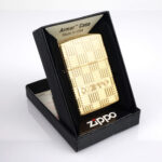 Deep Carve Design Armor Zippo Çakmak - Görsel 6