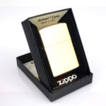 Fırçalı Gold Model Armor Zippo Çakmak - Görsel 6
