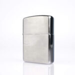 Fırçalı Model Gümüş Armor Zippo Çakmak - Görsel 2