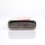 Black Zippo Flame Design Armor Zippo Çakmak - Görsel 5